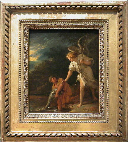 Salvator Rosa - Tobie et l'Ange - XVIIè s. - Musée du Louvre