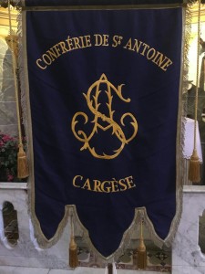 Cargèse - bannière de confrérie