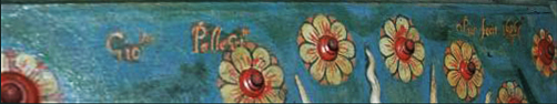 Rare signature du peintre et date 1696