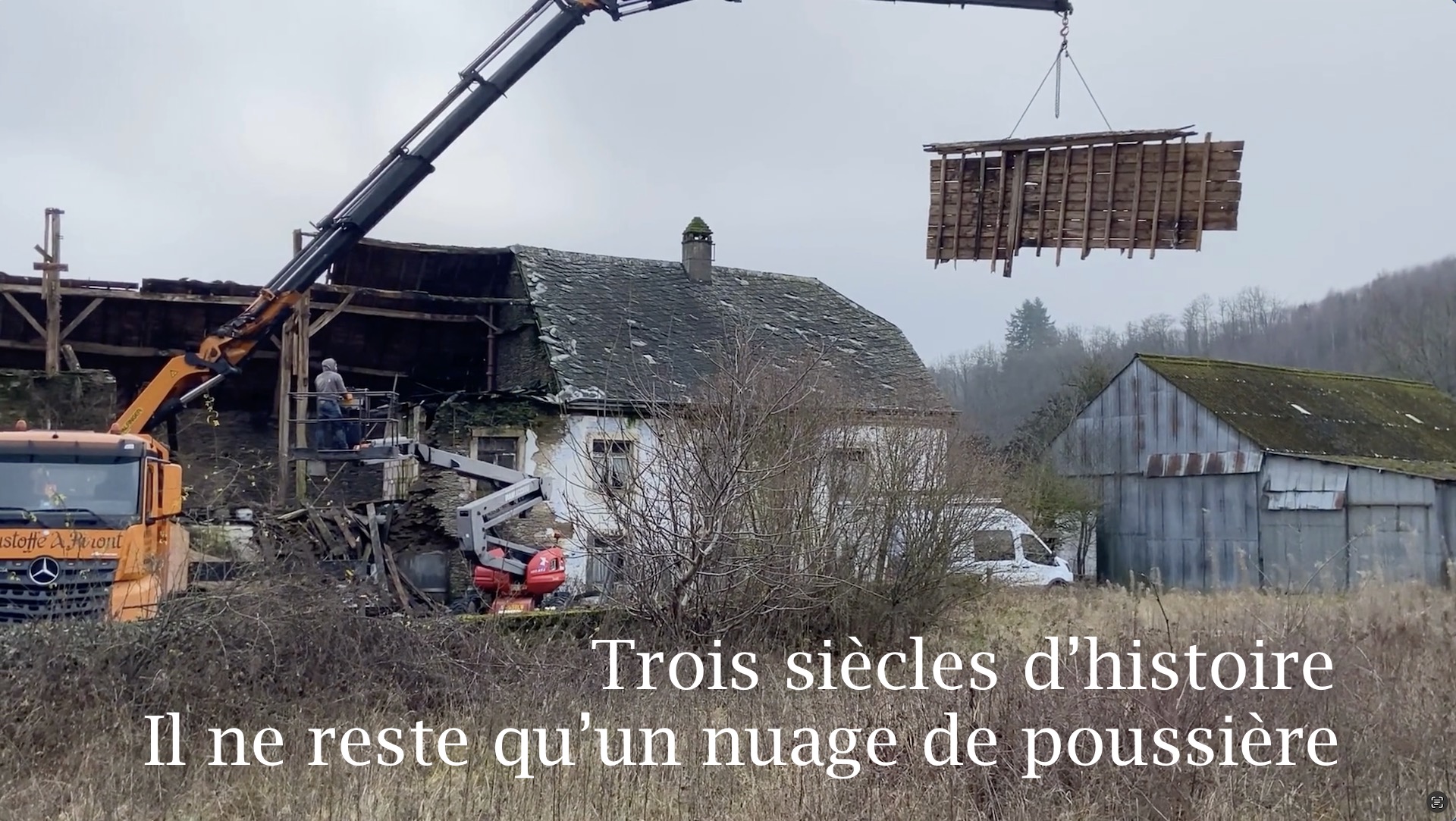 Trois siècles d’histoire
