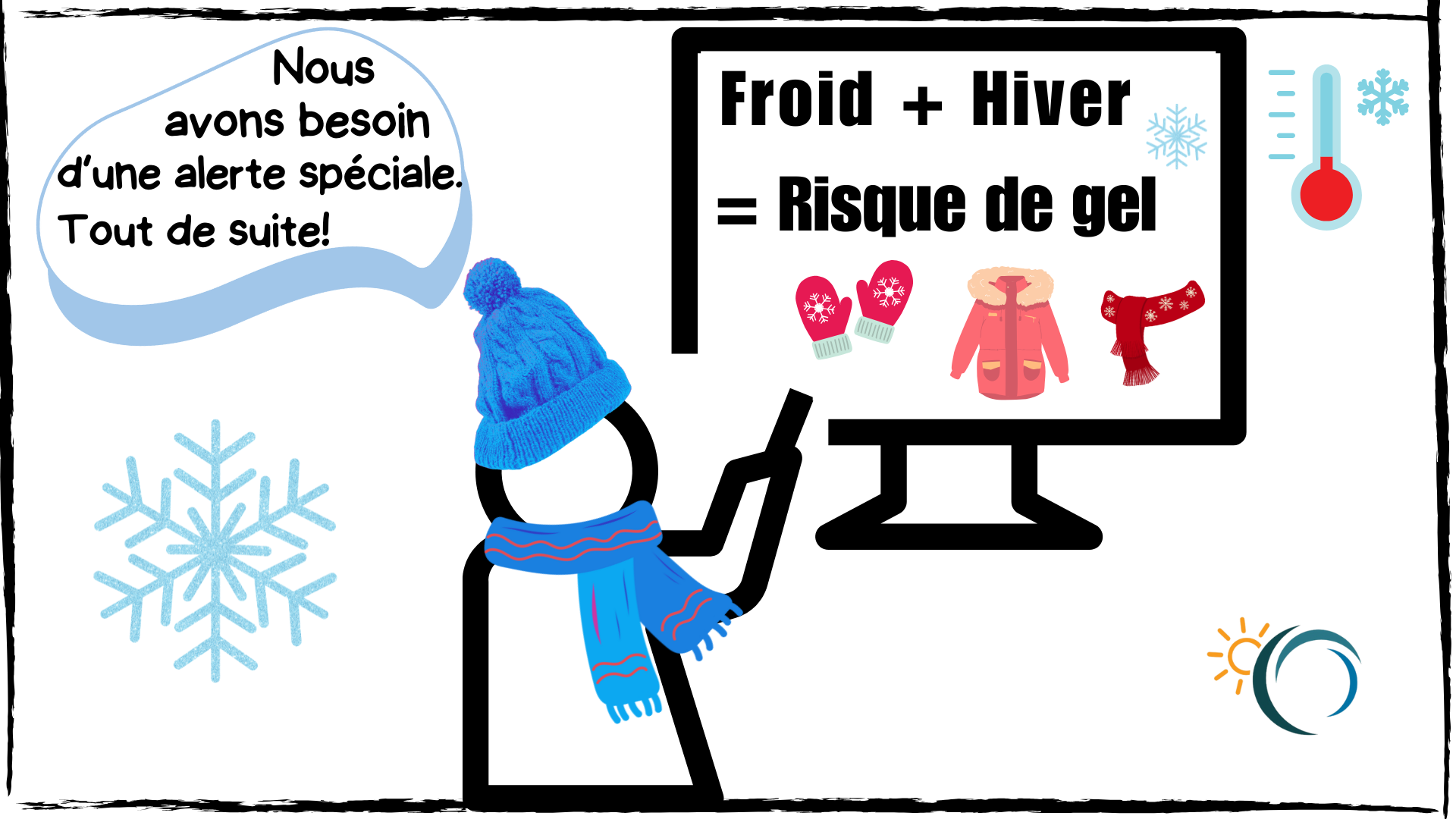 #Satire | Soyez prudent ! En janvier, il fait froid !