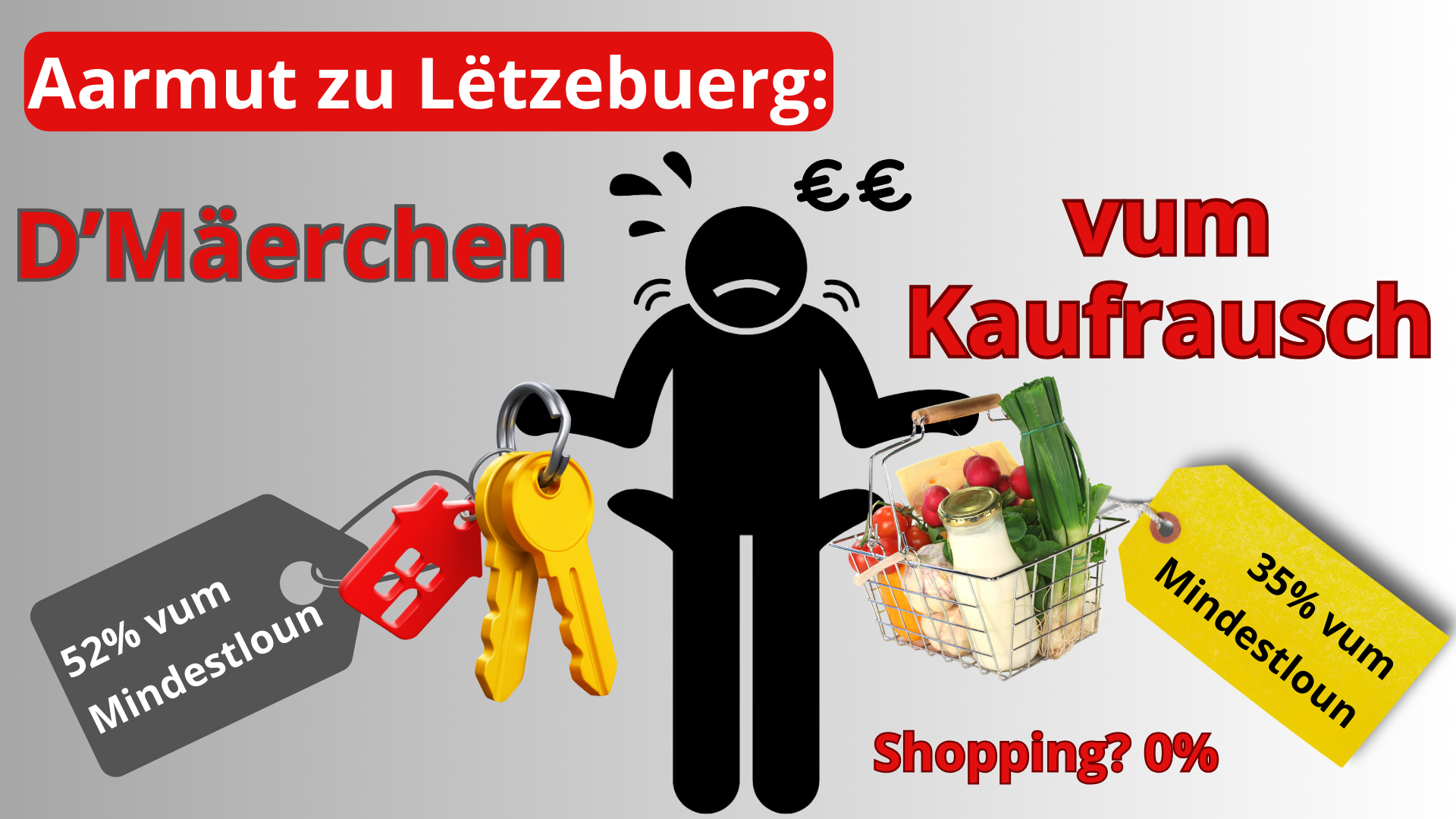 D'Mäerchen vum Kaufrausch