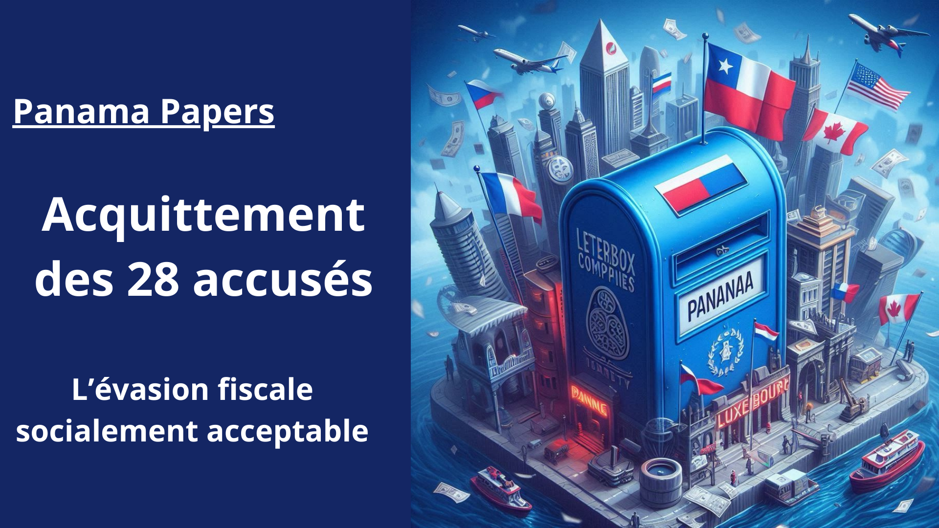 #Satire - Panama Papers : Tous les accusés acquittés