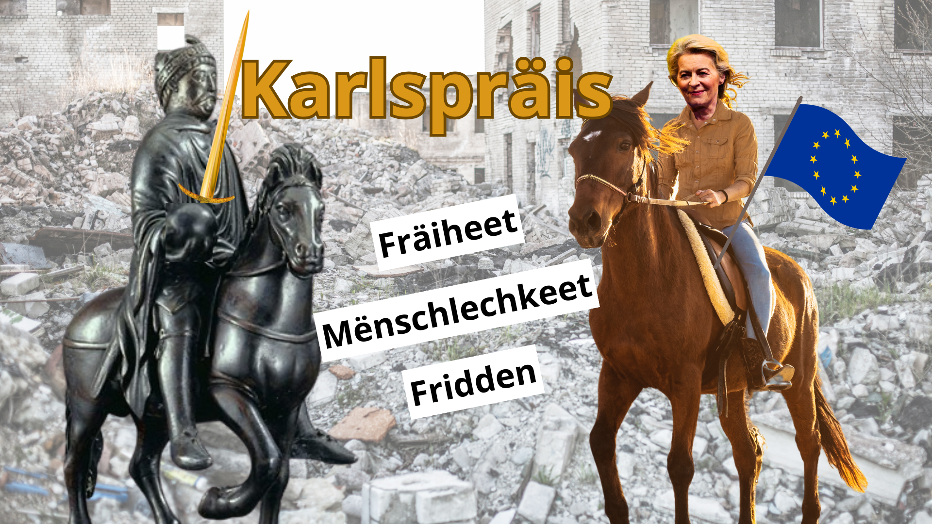 #Satir | Fräiheet, Mënschlechkeet, Fridden