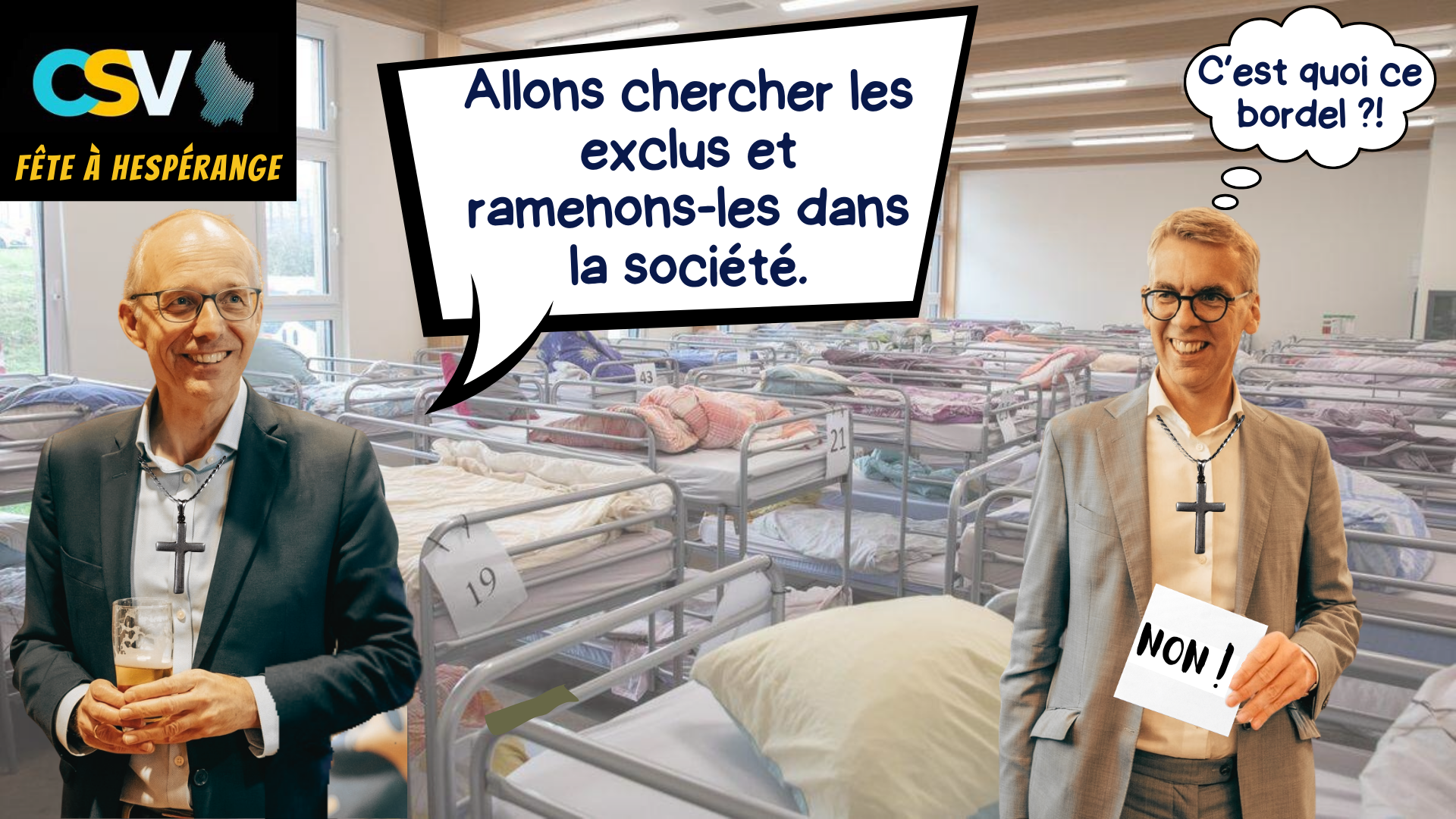 #Satire - Pauvreté au Luxembourg : « On ne laisse tomber personne »