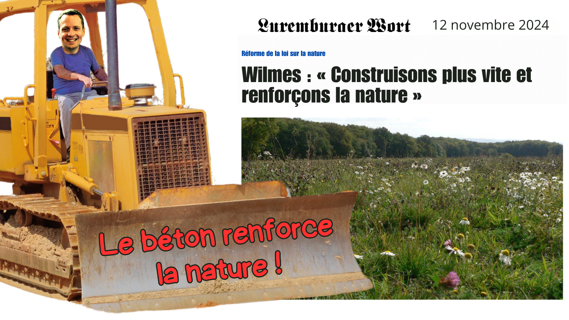 #Satire | Protection de la nature à la luxembourgeoise