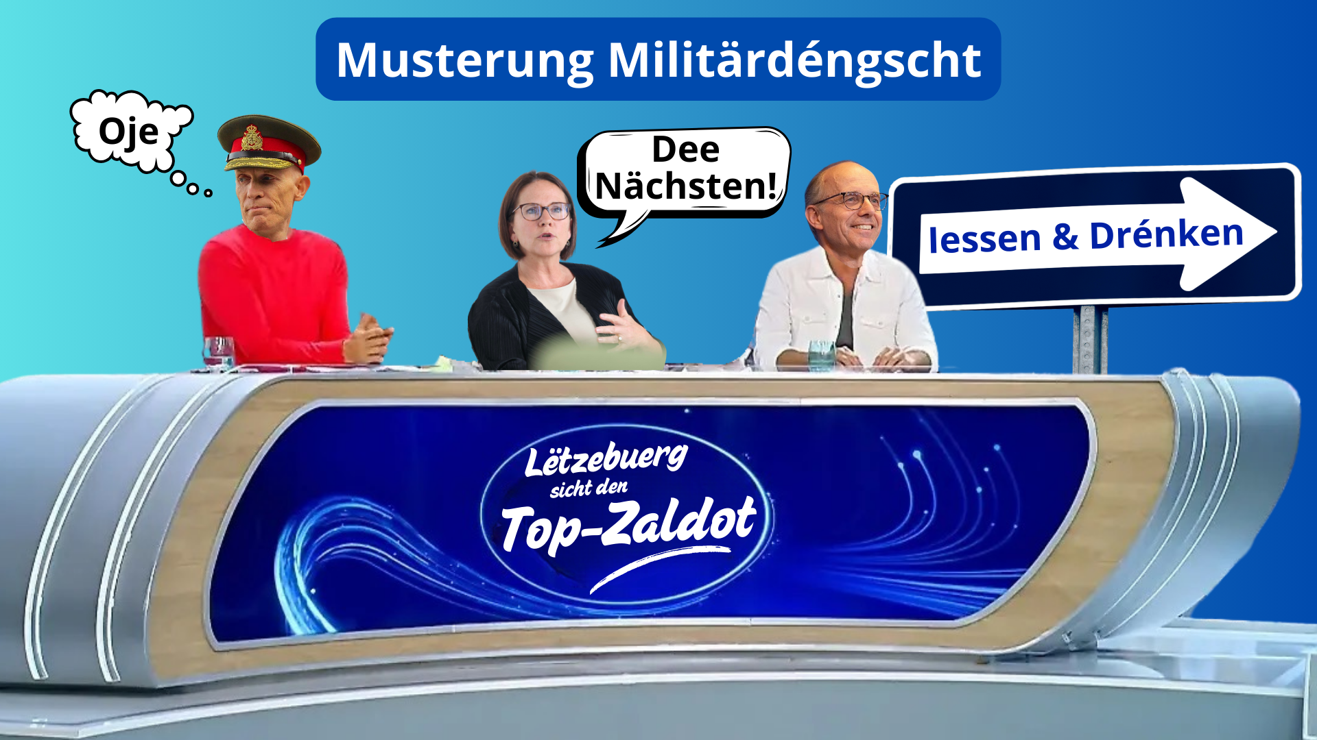 #Satir | Lëtzebuerg sicht den Top-Zaldot