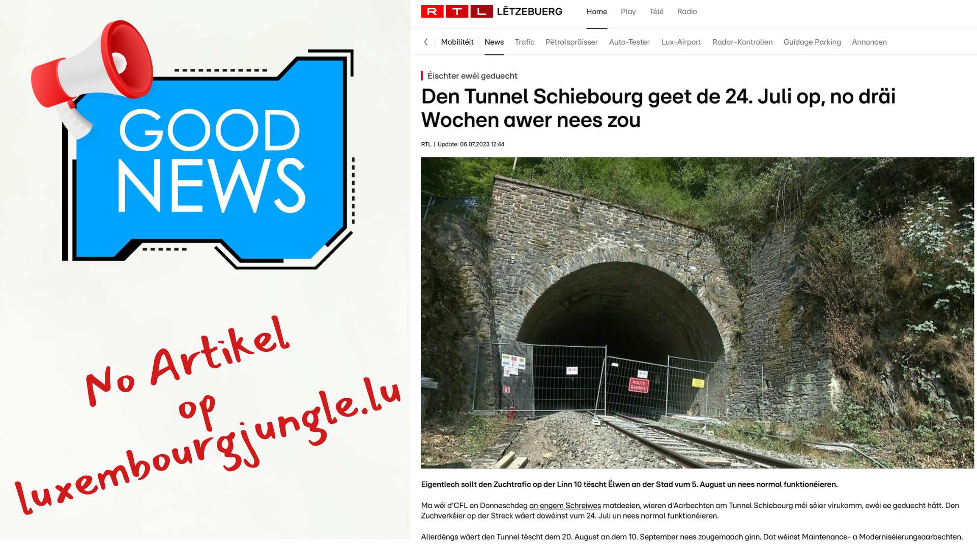 No Artikel op Luxembourg Jungle