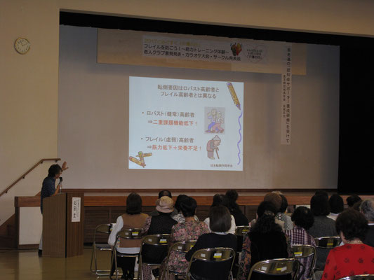 講演会《豊見城市》【～フレイルインデックスを用いての今後の展開～】