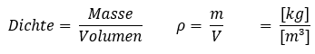 Die Dichte - Physik für Anfänger.com