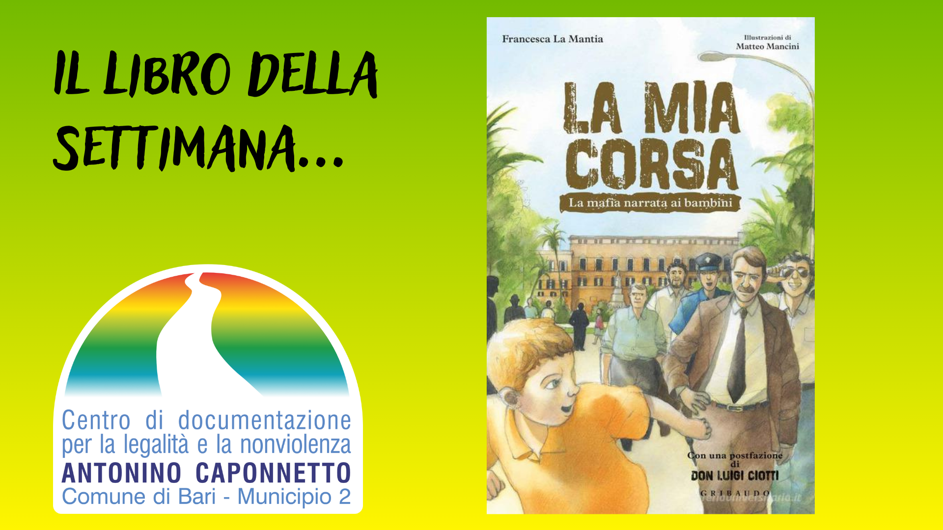 Il libro della settimana: "La mia corsa" di Francesca La Mantia