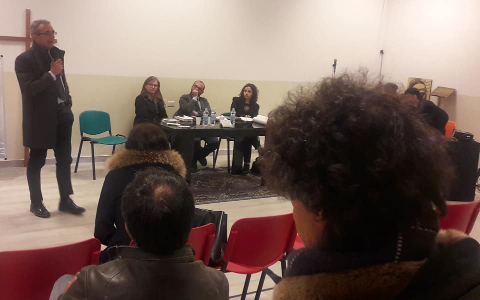 Incontro pubblico: "Terra Nostra. Dalla filiera atomica nel Sud Italia al caso Fibronit" con Marisa Ingrosso ("Sud Atomico"), Nicola Brescia e Maria Carmen Acciardi. Modera: Nicola Damiani