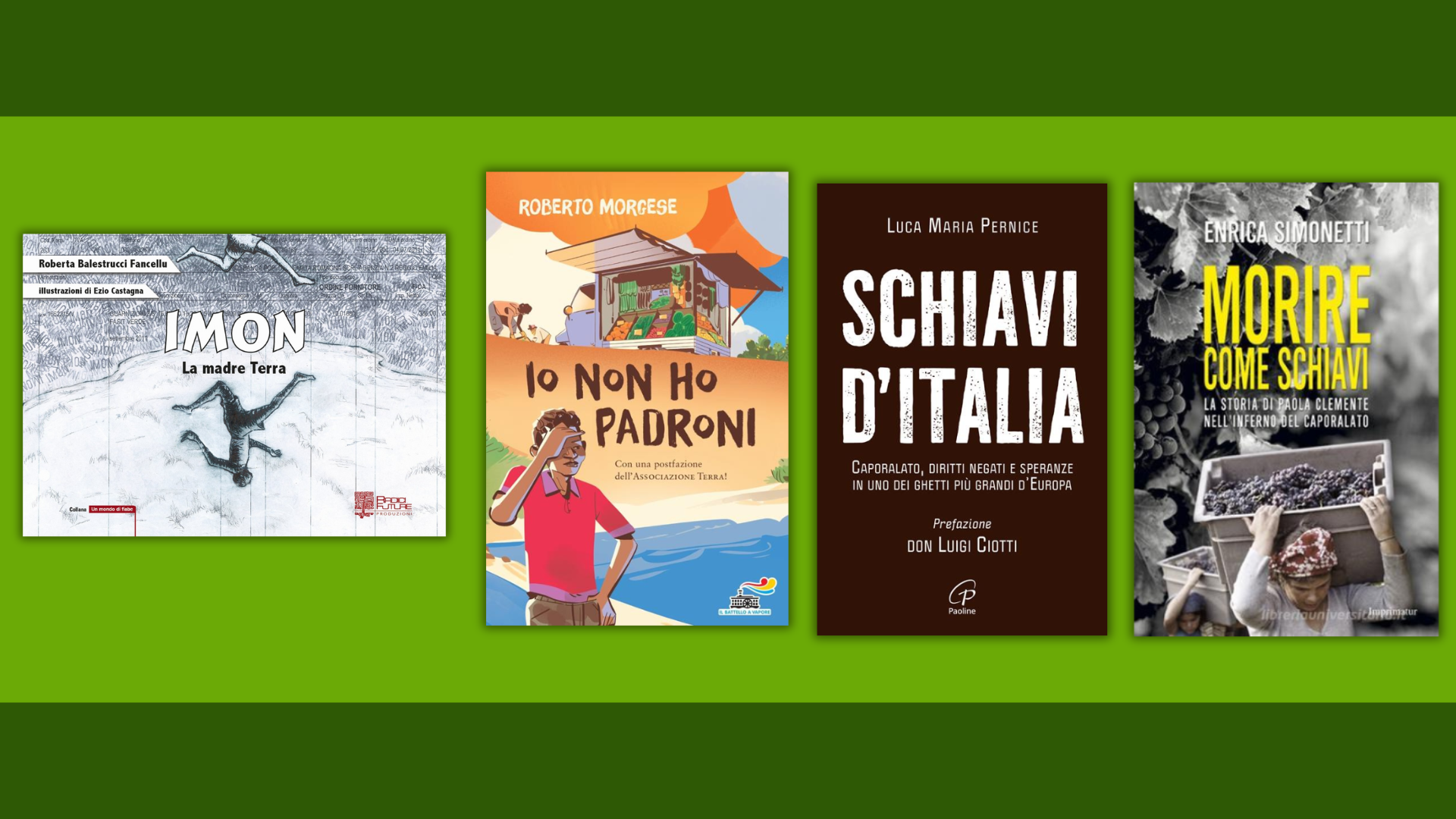 4 libri consigliati sul caporalato per ragazzi