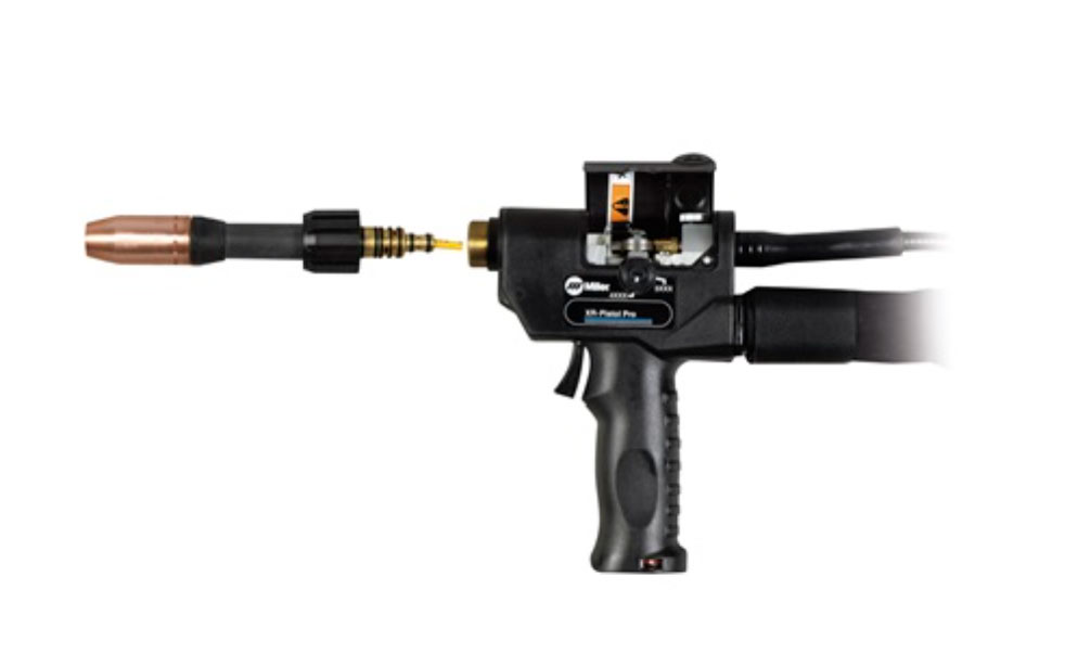 Pistola PushPull XR PistolPro Enfriada por Aire marca Miller para