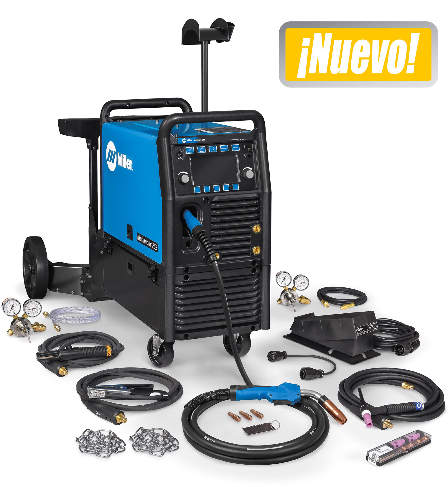 Multimatic 255 con Carro y Paquete TIG