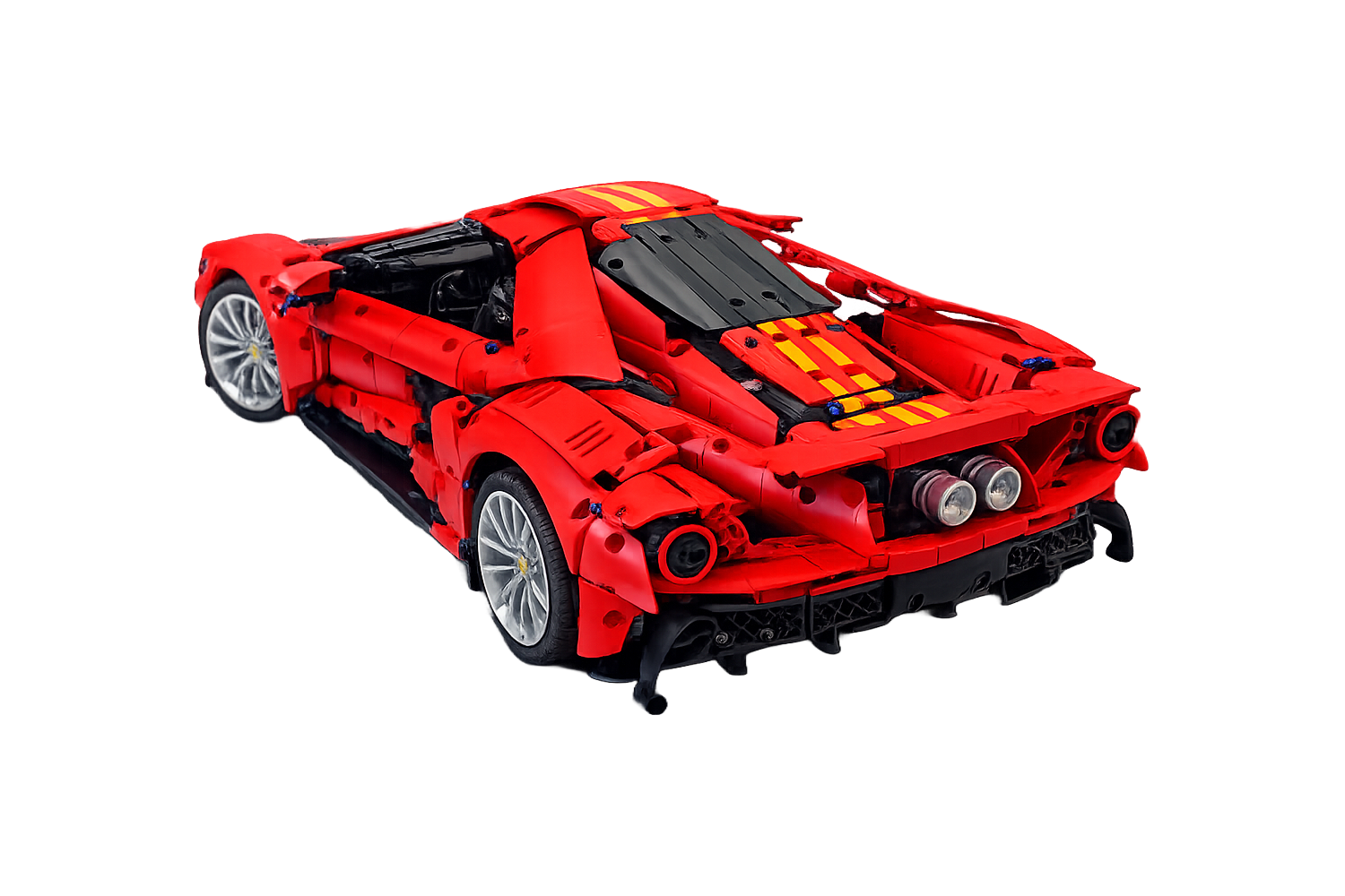 Klemmbaustein Modell im Stil des Ford GT (1:8)