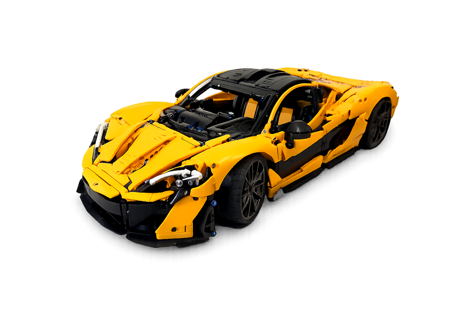 Klemmbaustein Modell im Stil des McLaren P1 (1:8)