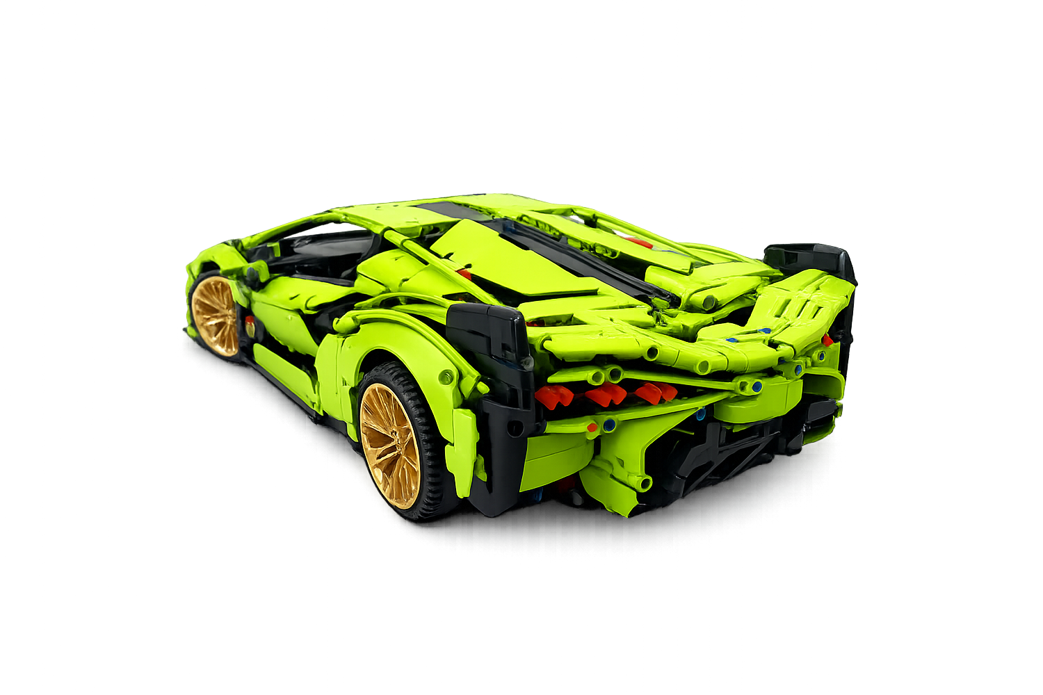 Klemmbaustein Modell im Stil des Lamborghini Sian (1:8)
