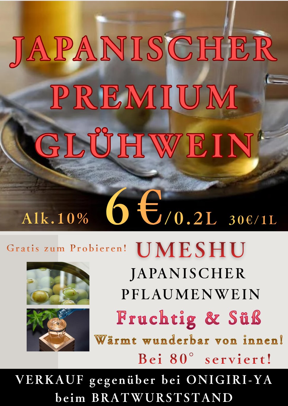 Unser lecker japanischer Punsch!
