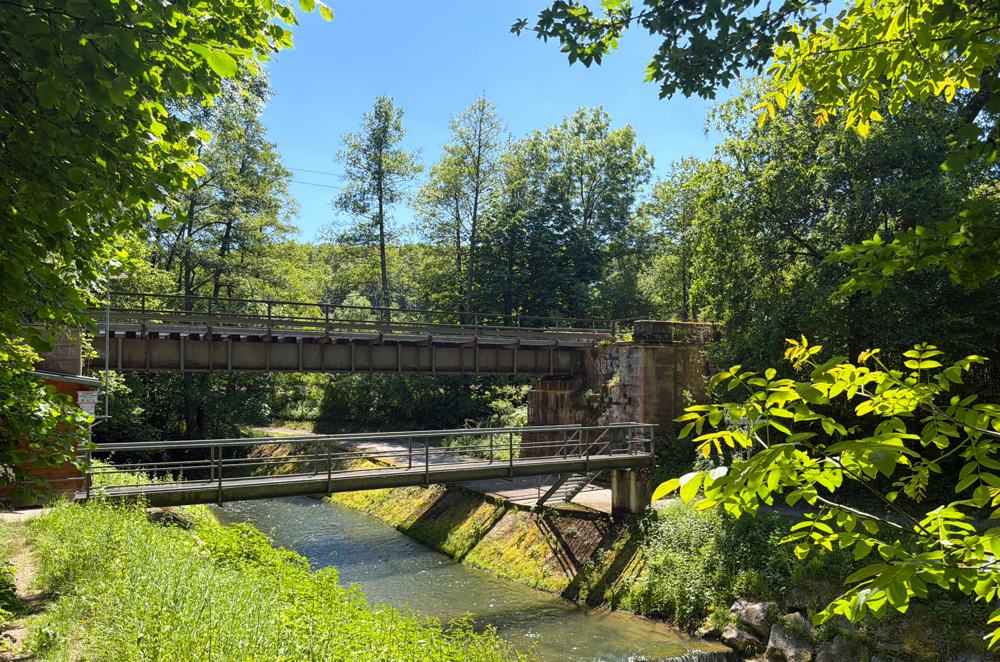 Eisenbahnbrücke bei Meckesheim
