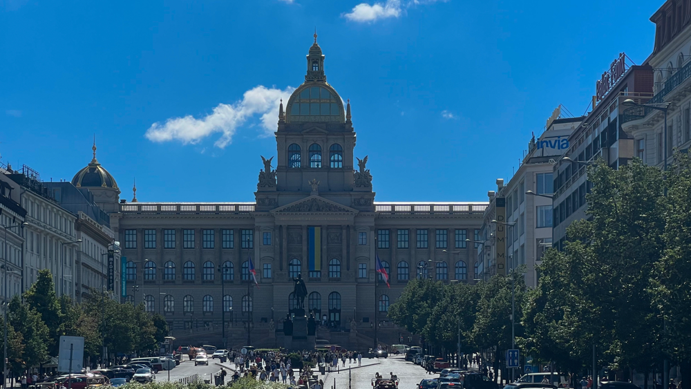 Wenzelsplatz mit Nationalmuseum 