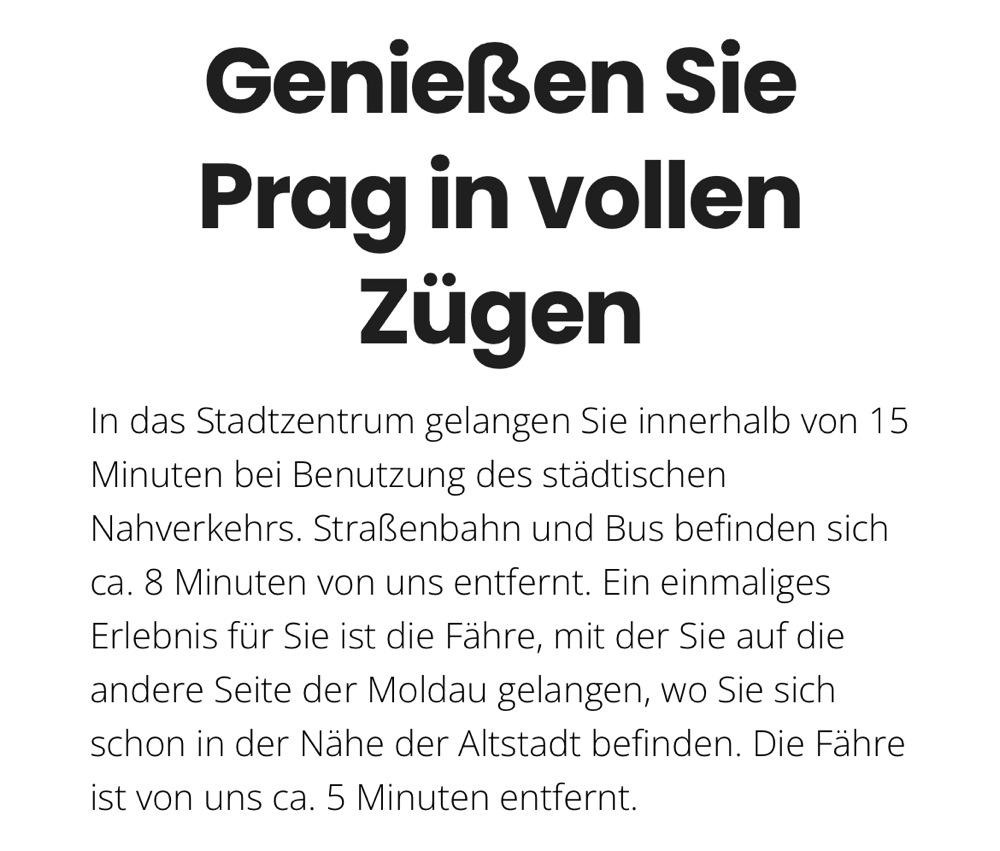 Aus der Website des Campingplatzes