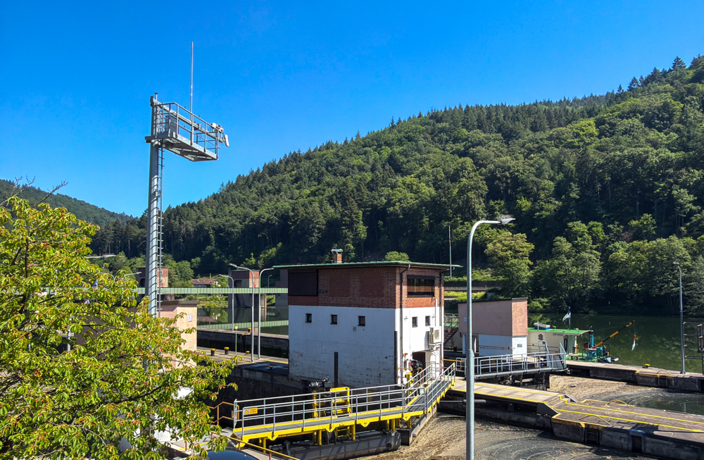 Schleuse Neckargemünd 