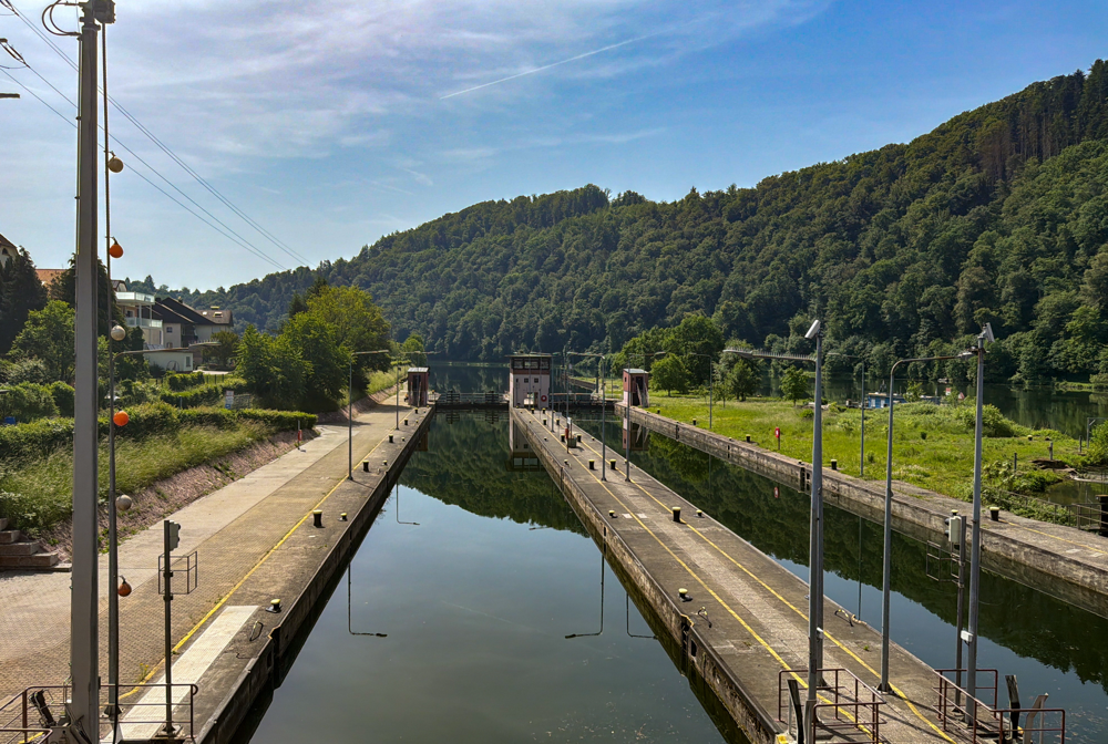 Schleuse Neckarsteinach