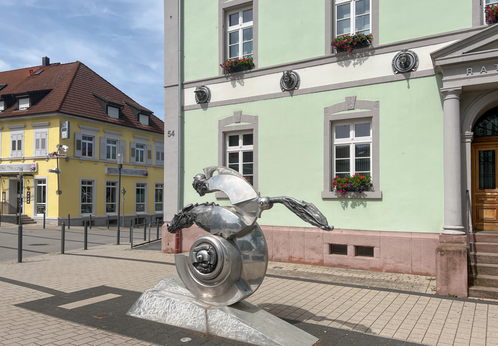 Kunst vor dem Rathaus