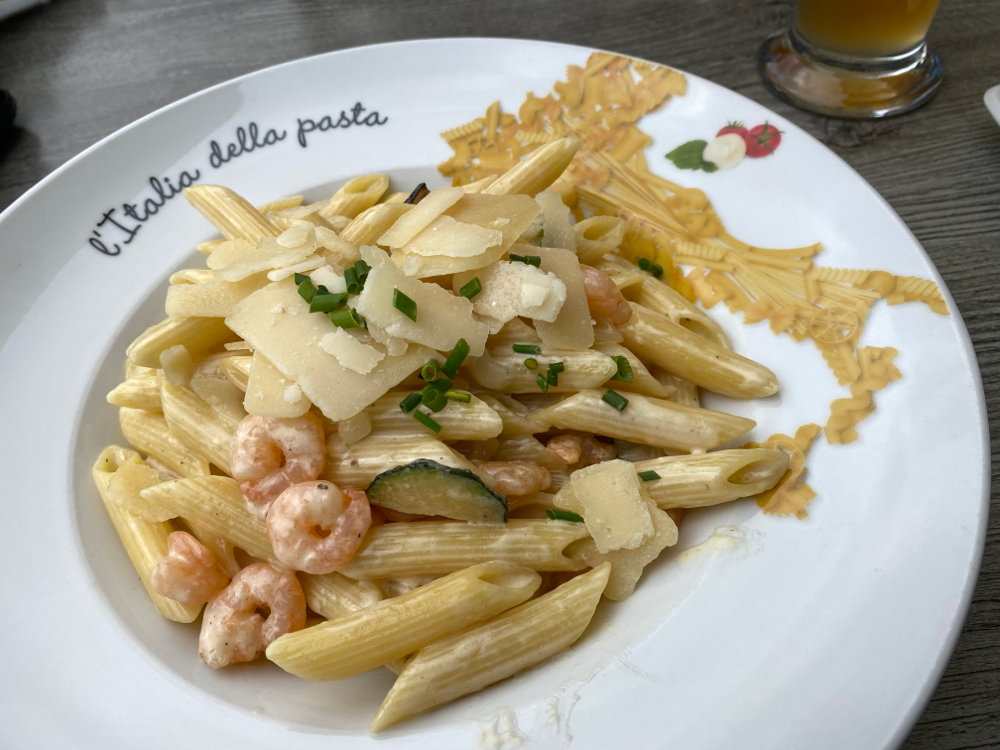 Mittag beim Italiener