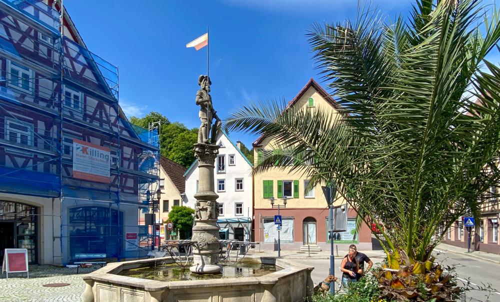 Ein Brunnen