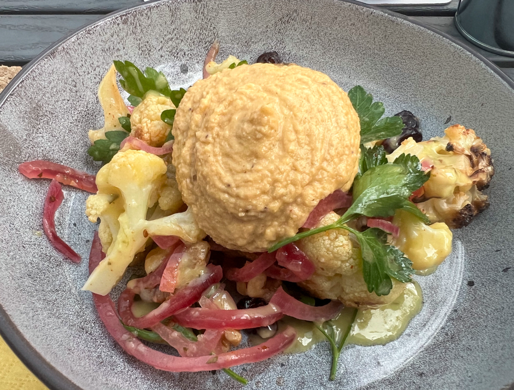 Gerösteter Blumenkohlsalat
