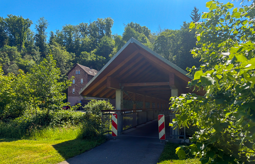 Fahrradbrücke Bammental