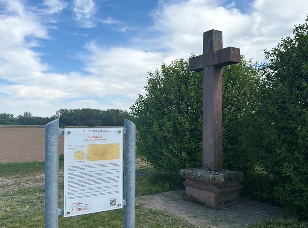 Steinkreuz im Dreispitz / Steinweiler