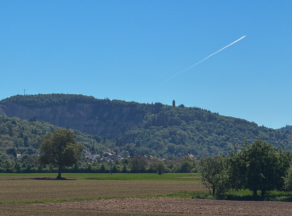 Blick auf Weinheim