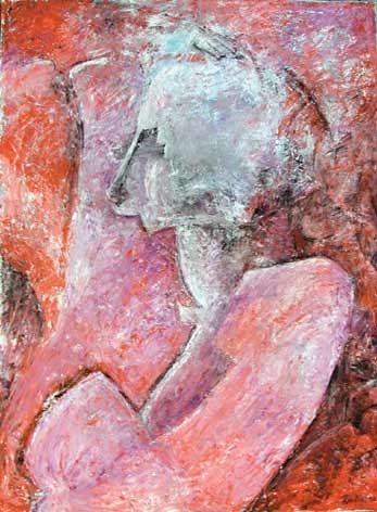 Huile sur bois