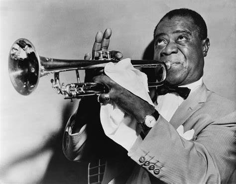 Louis Armstrong (4/08/1901;6/07/1971) the jazz musician of the harlem renaissance satchmo