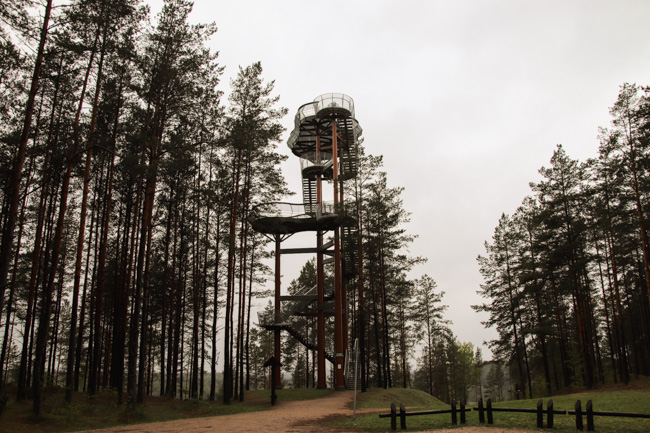 Aussichtsturm von Merkine