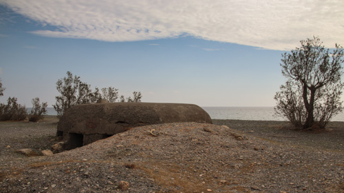 Koutsounari, deutscher Bunker