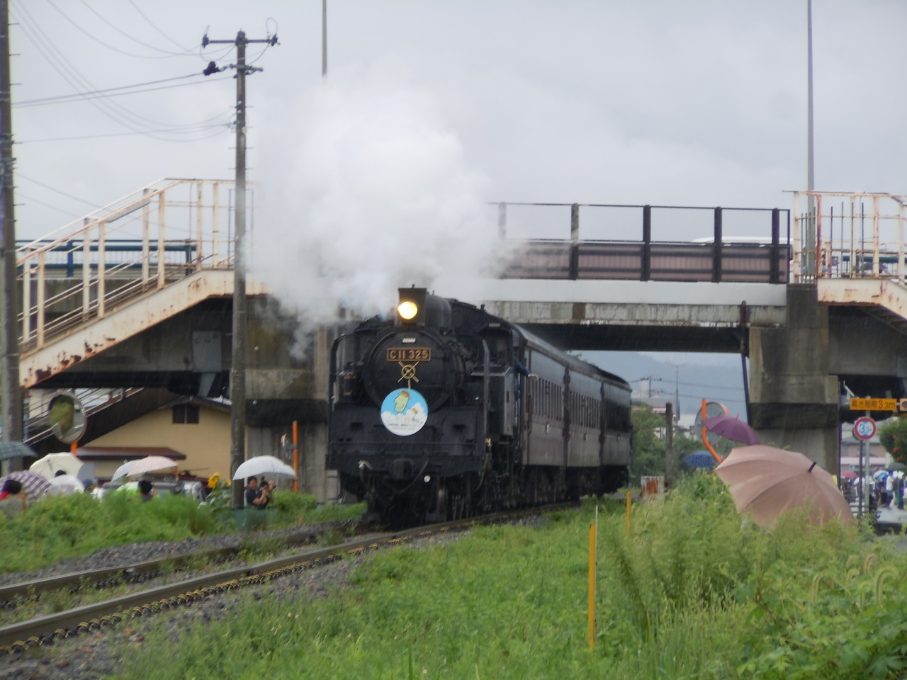 左沢線にｓｌが走った きくちえつろうのポピーポピー