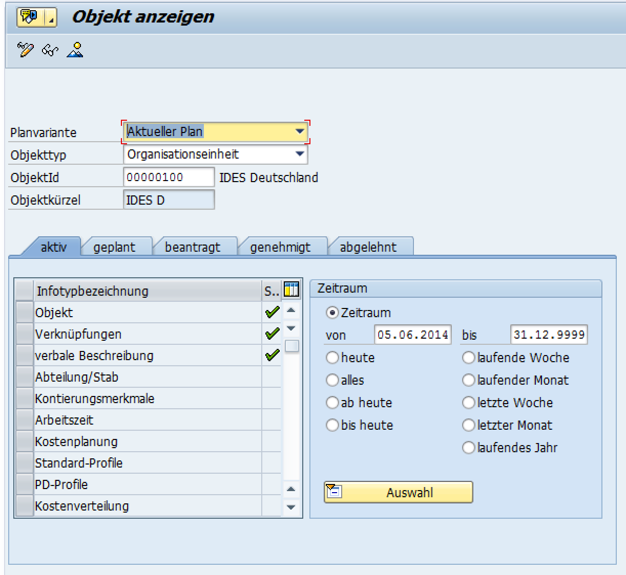 Orgainisationsmanagement Wichtige Transaktionen Regotz
