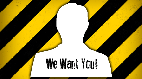 We Want You!