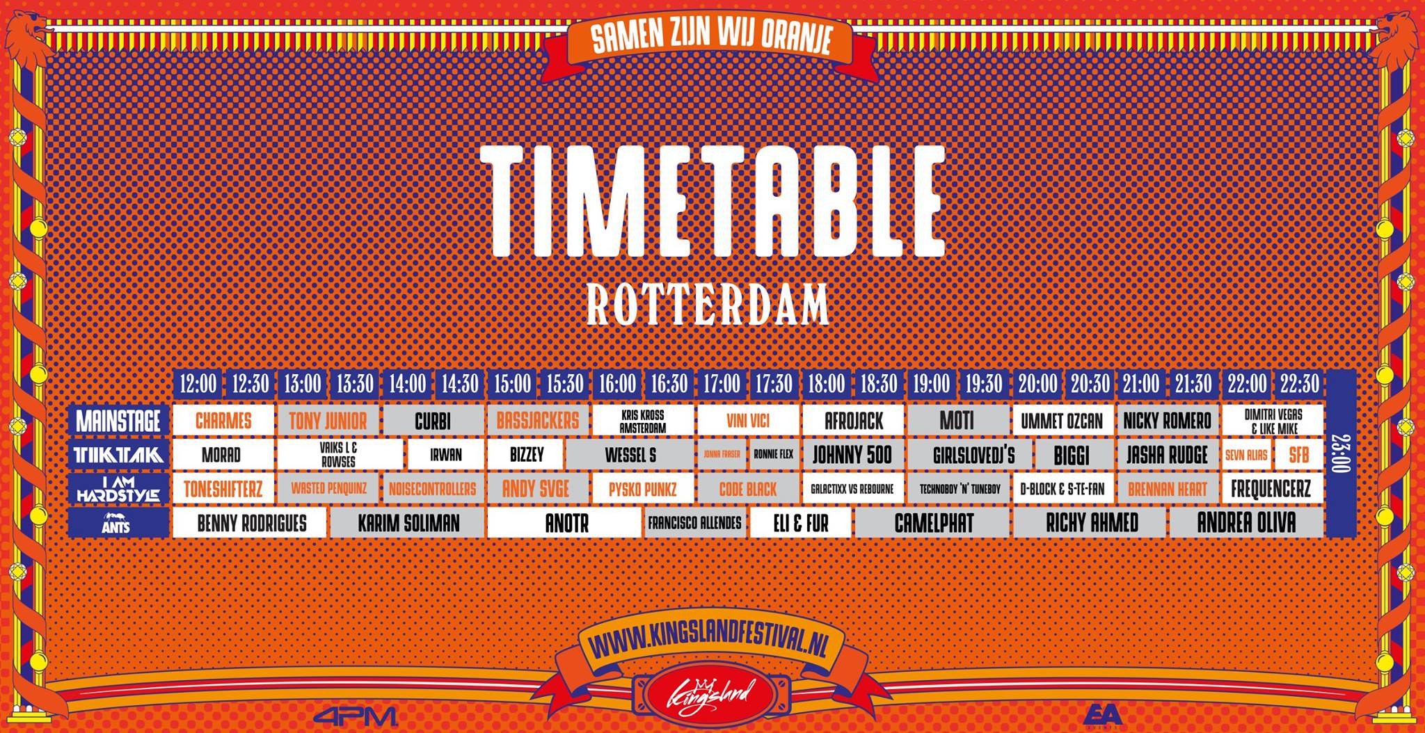 Timetable Kingsland Festival 2019 Flyingfestivalss Webseite De kaartverkoop voor kingsland festival 2019 is inmiddels gestart. timetable kingsland festival 2019