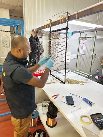 イタリア製のカバン・バッグ用 高級金具のクオリティ