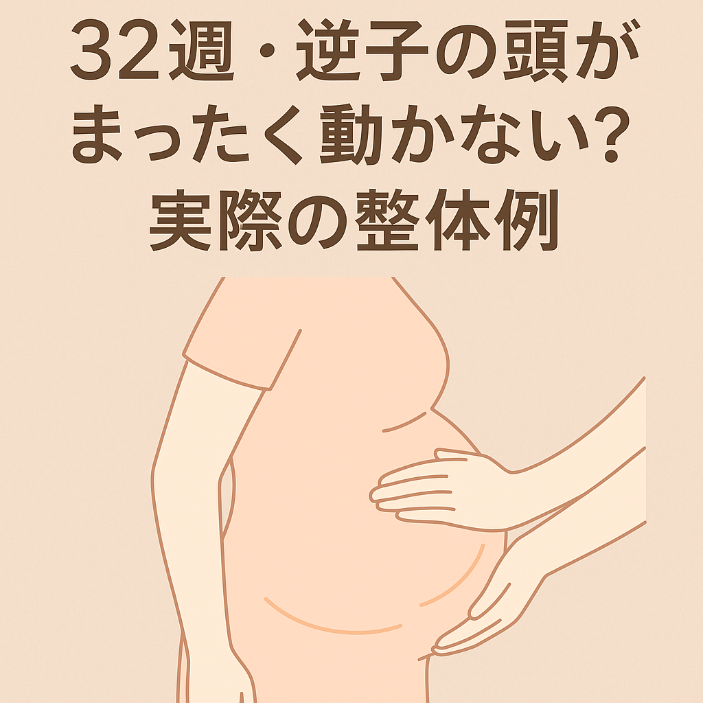 「32週・まったく動かなかった逆子の頭が…？動画で変わらなかった妊婦さんの体に起きた小さな奇跡」