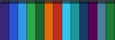 GAMA DE CORES SOLFLEX