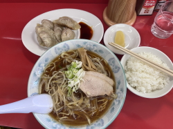 懐かしい昔風ラーメン