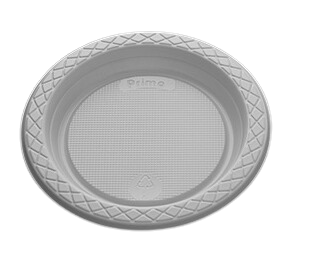 Plato desechable redondo hotsell