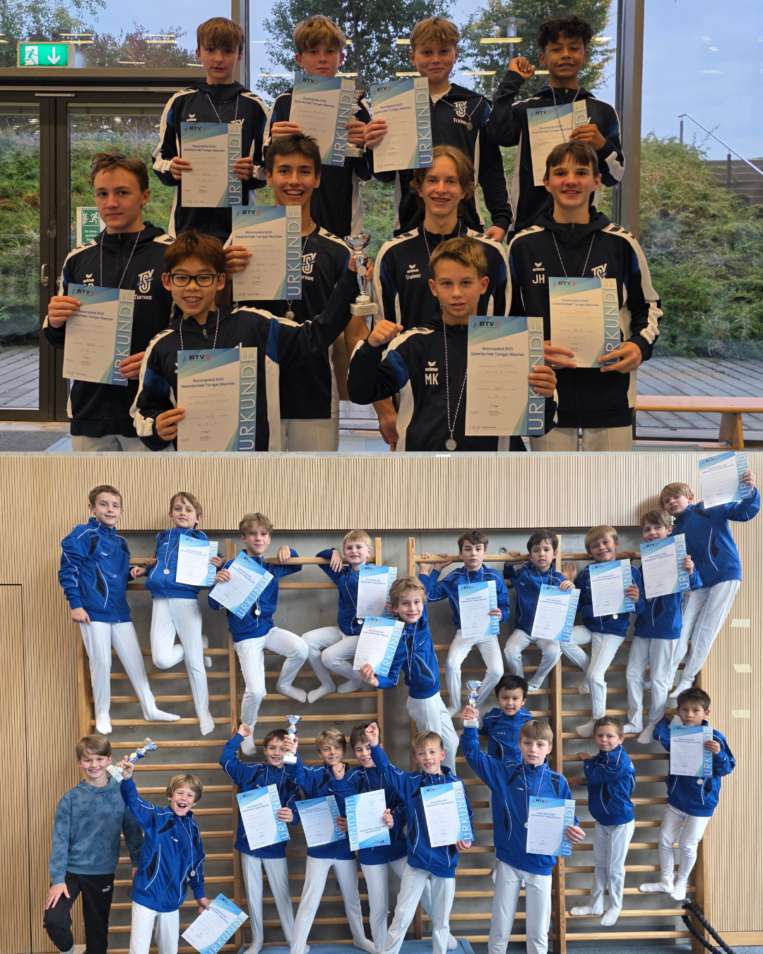 Starker Auftritt der Unterföhringer Turner beim Bayernpokal München