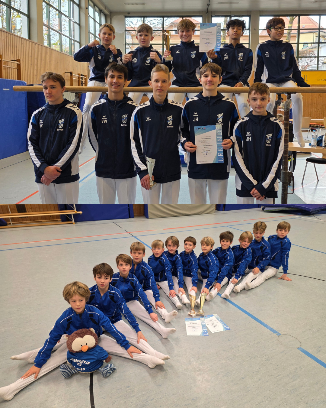 TSV Turner - Vier Podestplätze beim Regionalentscheid